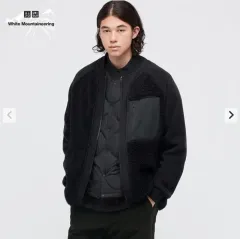 UNIQLO ホワイトマウンテニアリング フリース ブラック L