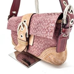 COACH　ハンドバッグ ソーホー レザー ベルト 編み込み 10317 Y2K 人気✨COACH SOHO ソーホー ワンショルダーバッグ レザー 10317 - メルカリ