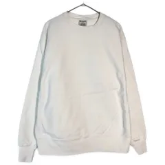 Champion チャンピオン REVERSE WEAVE リバースウィーブ スウェット 無地 ホワイト(メンズ L)中古 古着 X6791