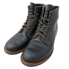 RED WING レッドウィング 9060 BECKMAN FLATBOX 茶芯 ベックマン フラットボックス ブーツ ブラック系 US9.5D【中古】のサムネイル