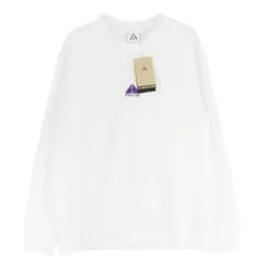 NIKE ナイキ DR7754-122 ACG LS LBR TEE LUNGS SUMMIT ロングスリーブ ロゴ刺繍 クルーネック 長袖 Tシャツ ホワイト系 S【極上美品】【中古】
