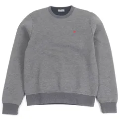 【ドンドン見直し】美品□Dior HOMME ディオールオム 733J602B0413 BEE刺 クルーネック トレーナー スウェットシャツ グレー XS イタリア製 正規品 メンズのサムネイル