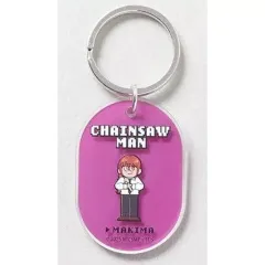【中古】キーホルダー マキマ 「劇場版 チェンソーマン レゼ篇 レトロGAME トレーディングカラーアクリルキーホルダー」
