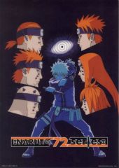 [중고] 종이 제품 나루토 & 페인 육도 비주얼 보드 [이치 반 쿠지 NARUTO-나루토- 질풍전 윤회의 한탄과 평화의 서두] K상