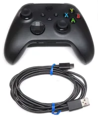 【中古】Xbox Seriesハード Xbox ワイヤレス コントローラー + USB-Cケーブル(カーボンブラック)[EP2-29945]