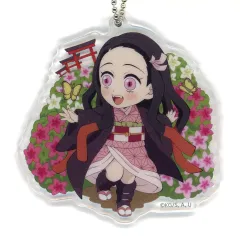 【中古】キーホルダー [単品] 竈門禰豆子 ご当地イラスト東京 アクリルチャーム 「鬼滅の刃 全集中展 刀鍛冶の里編・柱稽古編」