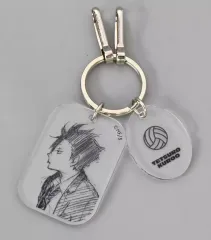 【中古】キーホルダー 黒尾鉄朗 「ハイキュー!! FAN PARK(ファンパーク) クリアベースキーホルダー 第1弾」