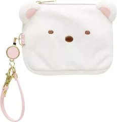 【中古】財布・パスケース しろくま ぬいぐるみリール付パスケース 「すみっコぐらし」