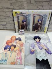 【N5-43】◇ うたのプリンスさまっ! 聖川真斗 フラットマルチケース バースデー缶バッジ 一ノ瀬トキヤ A4 クリアファイル 下敷き まとめ売り 4点セット