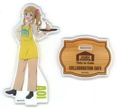 [중고] 아크릴 스탠드 아크릴 패널 이누야마 아오이 [유루 캔 △ SEASON3 × This Is Cafe 콜라보 한정 오리지널 아크릴 스탠드 등신 ver]