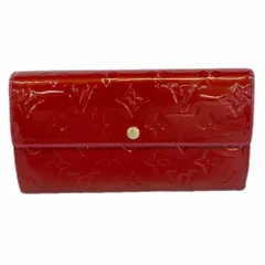 値下中10日迄 美品LVヴィトンヴェルニポルトフォイユサラルージュグルナディーヌ LOUIS VUITTON - 値下中10日迄 美品LVヴィトンヴェルニポルトフォイユ