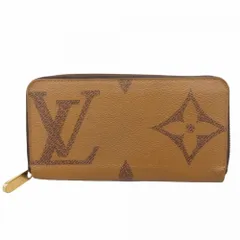 ルイ・ヴィトン(Louis Vuitton) ルイ・ヴィトン 長財布 モノグラム・ジャイアントリバース ジッピーウォレット M69353 ブラウンメンズ レディース