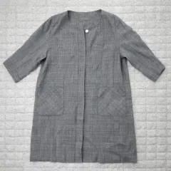 ピエール カルダン CHECK Long ジャケット ONE PIECE 66 レディース
