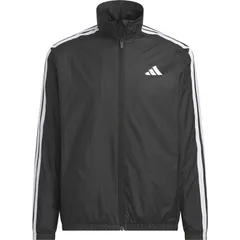 J/Lサイズ、adidas アディダス マストハブ スリーストライプス 起毛トリコット素材の裏地 ウインドジャケット マルチスポーツ ウインドシャツメンズ hy034-ka