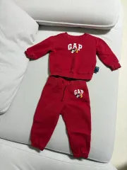幼児服 GAP ディズニー ベイビー スウェット ズボン セットアップ 12-18