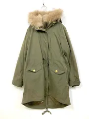 Discoat ディスコート ボアライナー付きモッズ コート sizeM/カーキ ◆■レディース