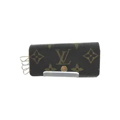 LOUIS VUITTON ルイヴィトン ユニセックス 4連 キーケース モノグラム ミュルティクレ4 M69517 ブラウン