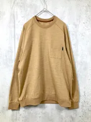 THE NORTH FACE ザノースフェイス NT11967 L/S Airy Relax Tee 長袖 Tシャツ sizeS/ベージュ ■■メンズ