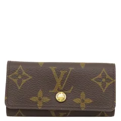 ルイヴィトン LOUIS VUITTON キーケース ミュルティクレ 4 モノグラムキャンバス モノグラム ゴールド金具 鍵入れ 4連 4本  M69517 CT1153 【箱】【中古】