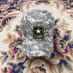 ミリタリー US ARMY デジタル カモフラ ベースボールキャップ