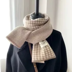 チェック マフラー