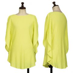 PLEATS PLEASE バイカラードルマンブラウス　サイズ3 PLEATS PLEASE バイカラードルマンブラウス サイズ3 - メルカリ