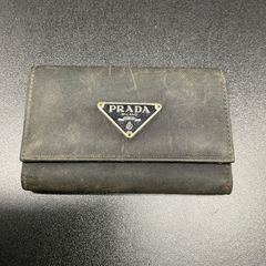 E*P様 PRADA プラダ 長財布 ラウンドファスナー ストーン スタッズ 箱