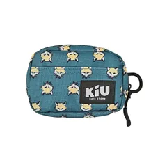 【新品】 KiU キウ ウォーターリペレントポーチ M WR POUCH Medium wpc 撥水 防水 カラビナ Dカン付き コインケース マルチケース イヤホンケース 化粧ポーチ 通勤 通学 アウトドア 登山 山登り ハイキング 修学旅行 旅行 トラ 1