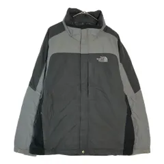 THE NORTH FACE ノースフェイス HYVENT マウンテンジャケット アウトドア ブラック(メンズ XL)中古 古着 X6808