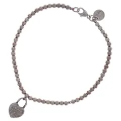 TIFFANY & Co. (ティファニー) ボールチェーン リターントゥ ハートタグ ブレスレット シルバー