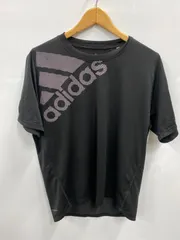 ピA583⚫︎adidas⚫︎アディダス⚫︎Tシャツ⚫︎半袖⚫︎スポーツ⚫︎メンズ⚫︎size xo⚫︎黒