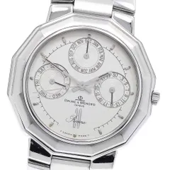 ジャンク ボーム＆メルシェ Baume & Mercier 6131 リビエラ 20周年記念モデル トリプルカレンダー クォーツ メンズ _917389のサムネイル