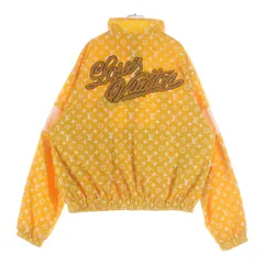 LOUIS VUITTON (ルイヴィトン) 24AW ナイロン モノグラムプリント テクニカルトラックトップジャケット イエロー RM242M MJW HRB83Wのサムネイル