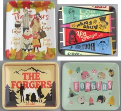 【中古】小物入れ・収納ケース 全4種セット ビジュアルトレー 「一番くじ SPY×FAMILY -Get ready to have fun!-」 E賞