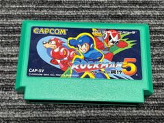CAPCOM ロックマン5 ファミコンソフト - メルカリ