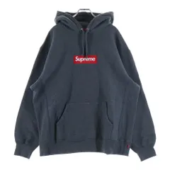 SUPREME (シュプリーム) 21AW Box Logo Hooded Sweatshirt ボックスロゴ フーデッドスウェットシャツ プルオーバーパーカー グレー