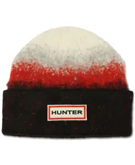 ハンター レディース アクセサリー 帽子 Hunter Brushed Ombr Cuff Beanie Black Multi ブラック