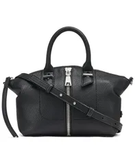 ダナ キャラン ニューヨーク レディース バッグ ミニ DKNY Womens Zinna Mini Satchel Bag BlackSilver ブラック