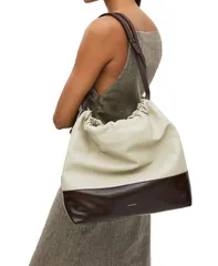 ラドリー ロンドン レディース バッグ レザー Radley London The Portobello Large Leather Drawstring Shoulder Bag Snow