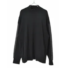 【glamb】GB0322/CS04 Combination High Neck Sweat コンビネーションハイネックスウェット長袖スウェットのサムネイル