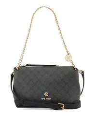 ナインウェスト レディース バッグ Nine West Kyrie Convertible Crossbody Shoulder Bag Onyxlogoのサムネイル
