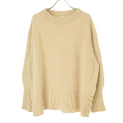 【SPICKANDSPAN】23AW 23080200528030 バルキーヤーン ロングリブプルオーバー長袖ニットセーター