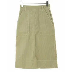 【MARGARETHOWELLMHL】22AW 5952232506 MHL SHOP限定 HEAVY CORDUROY ロングスカート