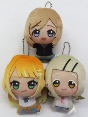 【中古】ぬいぐるみマスコット・ぬいぐるみバッジ 全3種セット ちびぐるみ～学園生活～vol.3 「学園アイドルマスター」