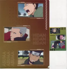 【中古】グッズセット シカマル＆飛段＆アスマ クリアファイル＆ステッカー 「一番くじ NARUTO-ナルト- 疾風伝 輪廻の嘆きと平和の懸け橋」 J賞