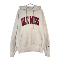 Champion チャンピオン REVERSE WEAVE リバースウィーブ スウェットパーカー カレッジ グレー(メンズ MEDIUM)中古 古着 X6812