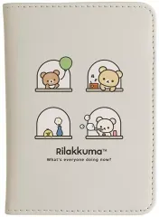 【中古】財布・パスケース 集合 トラベルシリーズ パスポートケース 「リラックマ」