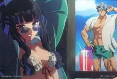 【中古】ポップスタンド・パネル ムーンキャンサー/テノチティトラン＆ランサー/パーシヴァル イラストボードスタンド 「一番くじ Fate/Grand Order ～セレブサマーエクスペリエンス＆アーキタイプインセプション～」 G賞