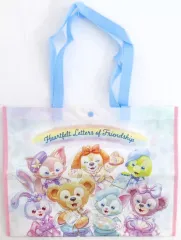 【中古】バッグ 集合(ロゴ上部中央虹) ショッピングバッグ 「ダッフィー＆フレンズのハートフェルト・レターズ・オブ・フレンドシップ」 東京ディズニーシー限定
