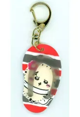 【中古】キーホルダー ラッコ 「ちいかわ なんか小さくてかわいいやつ シーサーのおみやげやさん トレーディングビーチサンダルキーホルダー」